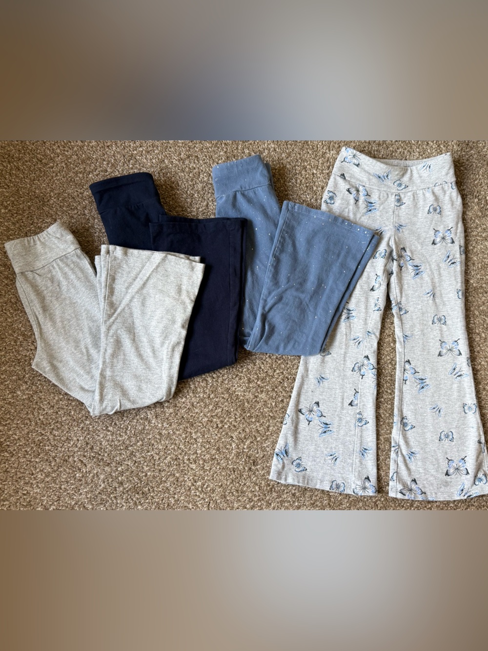 GAP set of 4 Flare Leggings